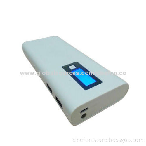Hot Selling Products Universal Portable Charger, 10400/8800mAh, LED Flashlight and Display